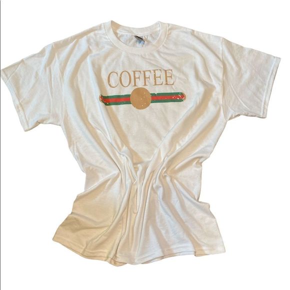 NWOT Boujee Coffee Graphic Tee - Picture 1 of 1
